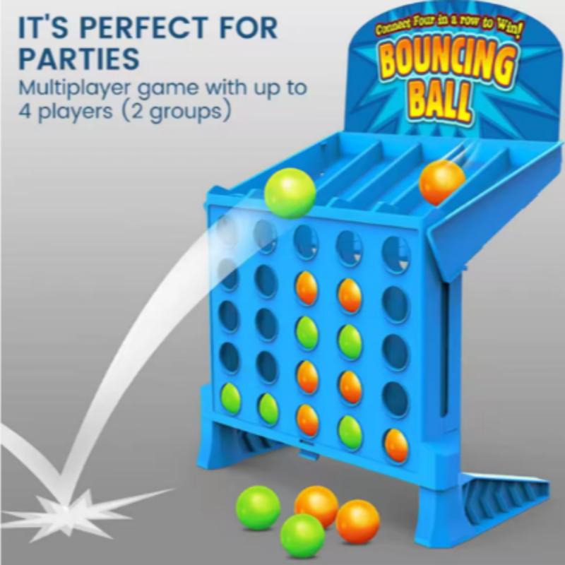 Party Games Board Game - Permainan Papan Tembak-menembak Bola Pantul, Permainan