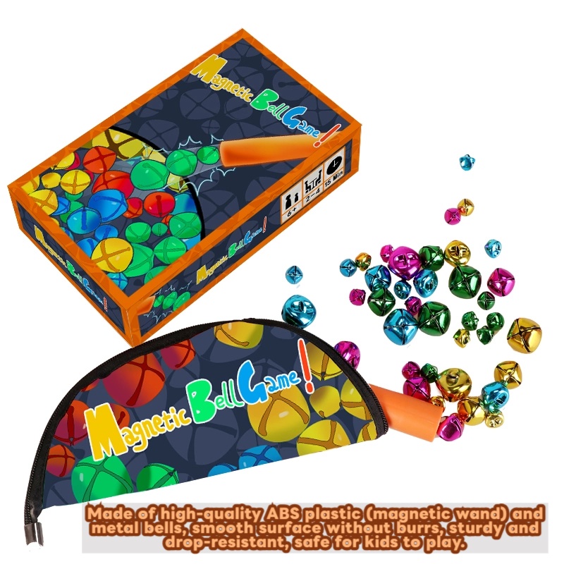 Party Games Easter For Family - Permainan Tantangan Lonceng Magnetik, Mainan Pelatihan