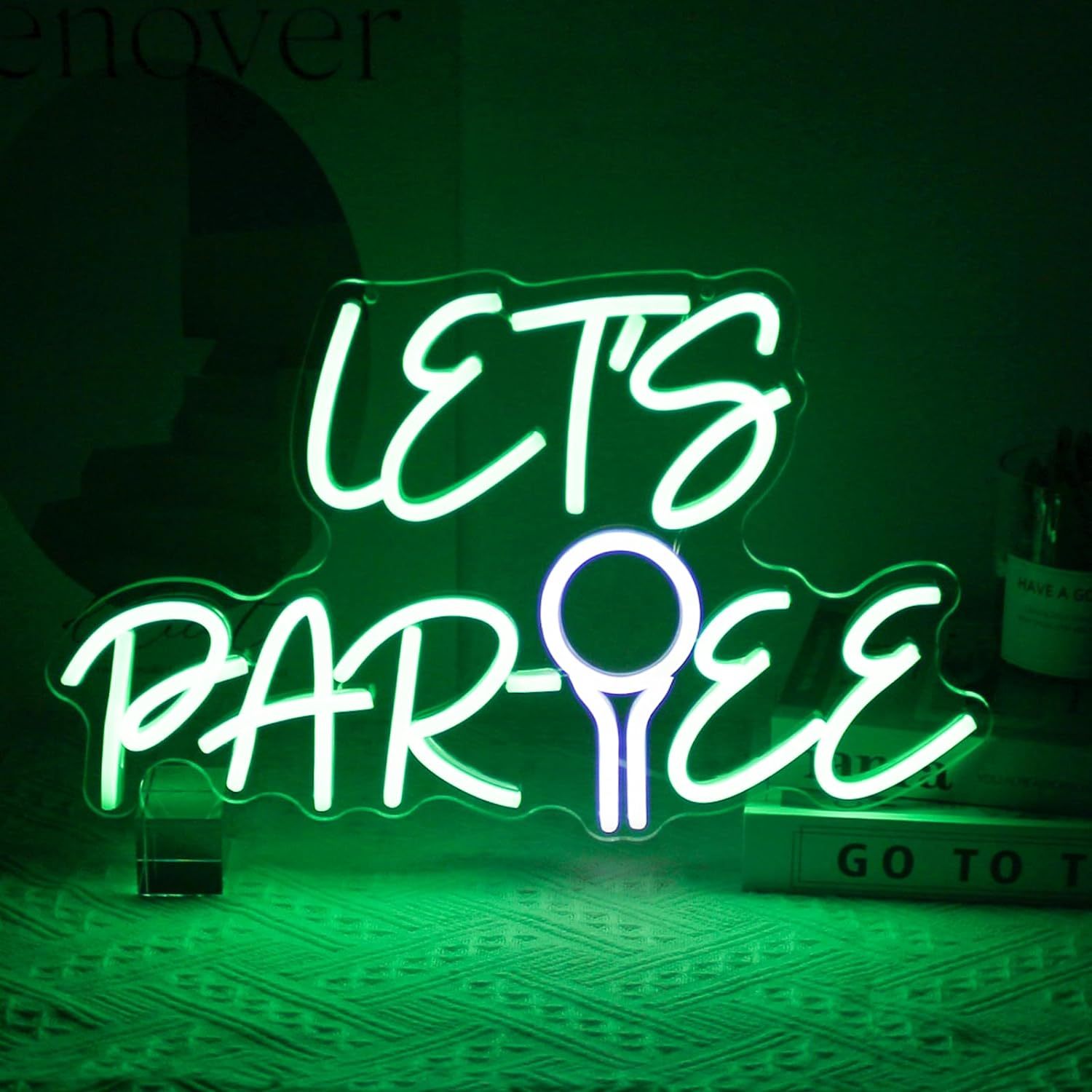 Party Games Golf - Lampu Neon LED Lets Par Tee