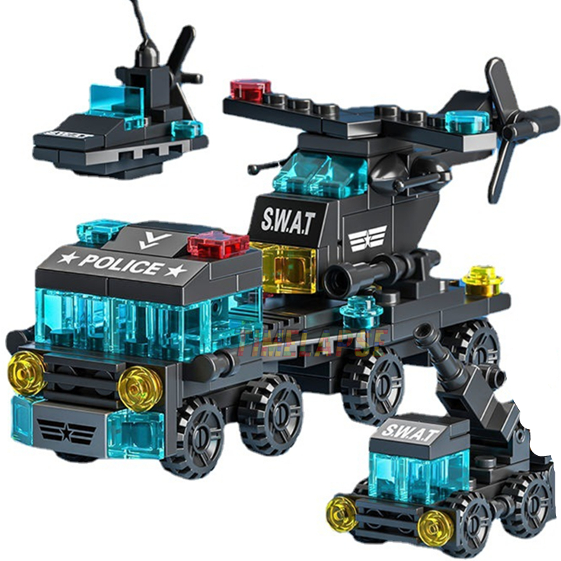 Lego Set Creator - 6in1 Set Mainan Balok Bangunan Model