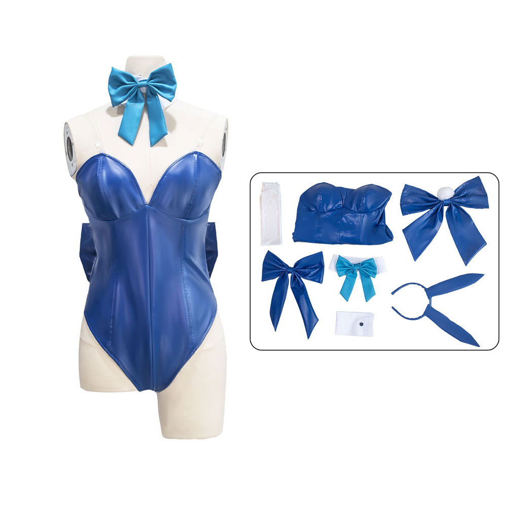Kostum Cosplay Game Blue Archi - Party Games Bunny ulasan dan harga