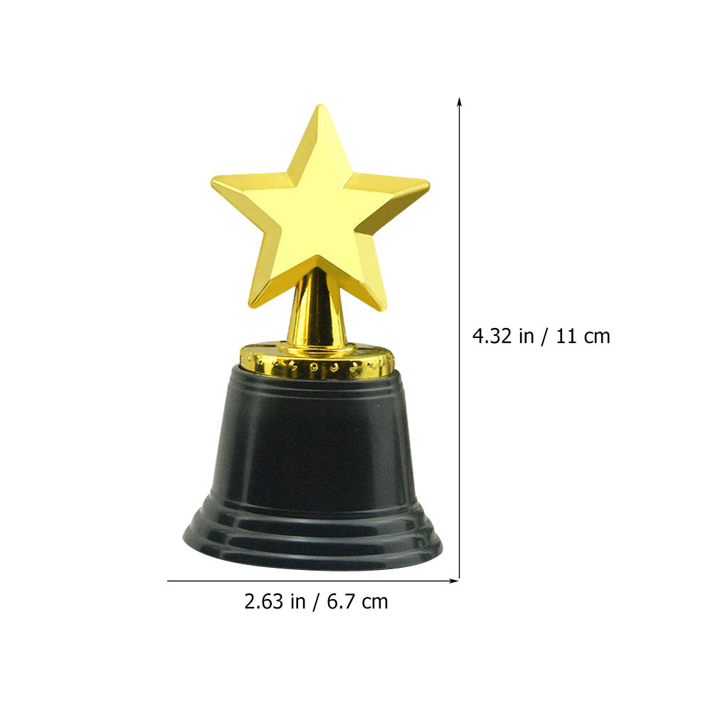 5 Buah Piala Bintang Plastik u - Party Games Kids ulasan dan harga
