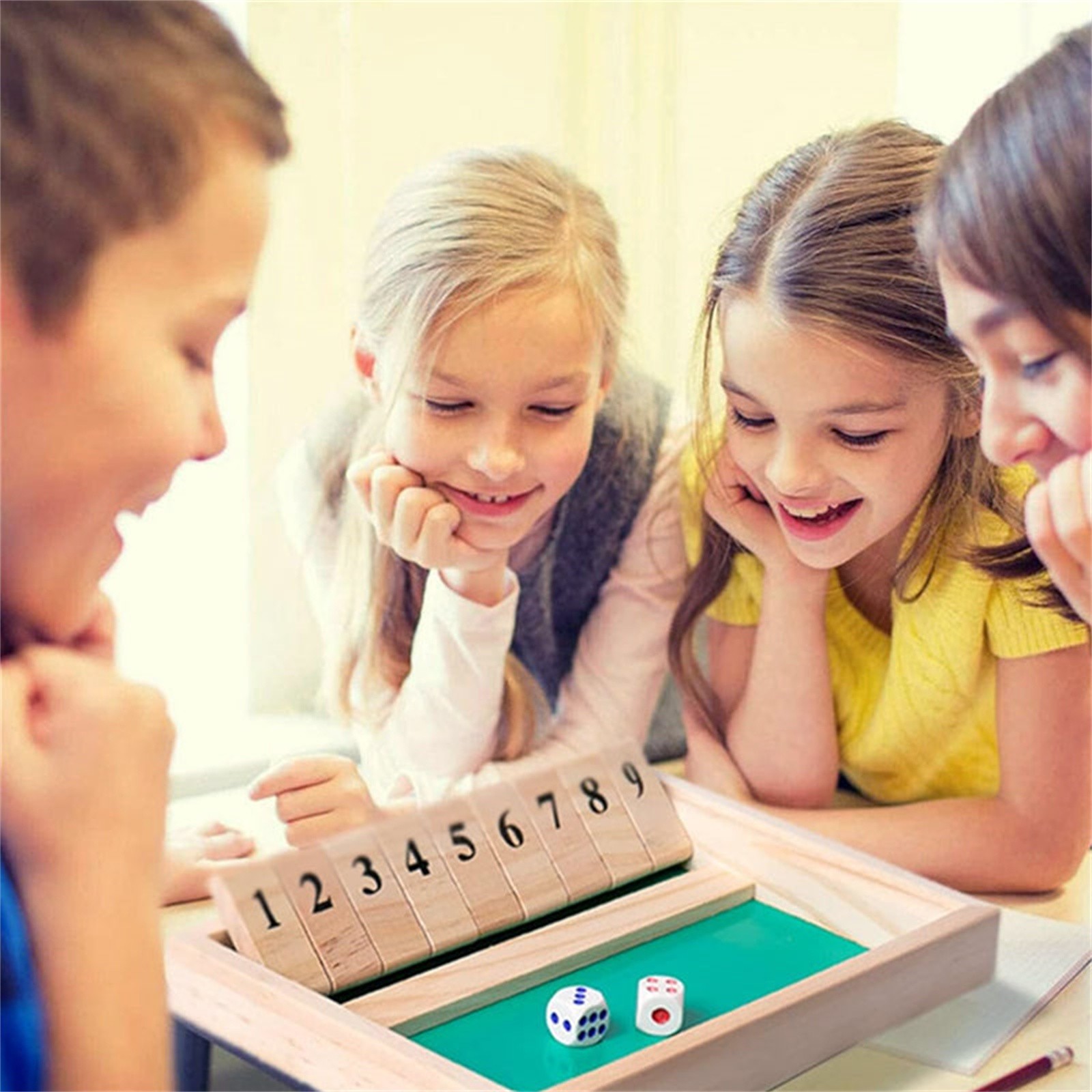 Permainan Papan Shut The Box D - Party Games Easter For Family ulasan dan harga