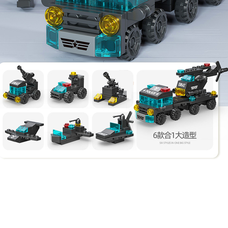 6in1 Set Mainan Balok Bangunan - Lego Set Creator ulasan dan harga