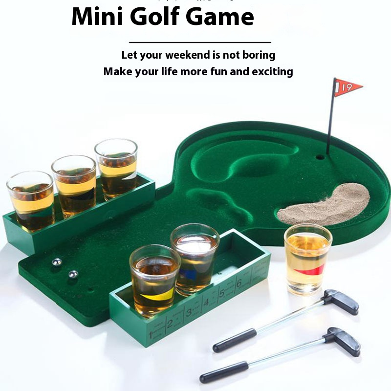 Mainan meja Golf Mini Bar perm - Party Games Golf ulasan dan harga
