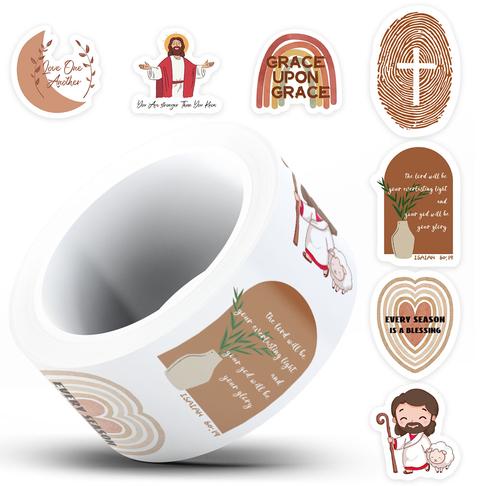 500 Buah Stiker Alkitab Yesus  - Party Games Switch ulasan dan harga