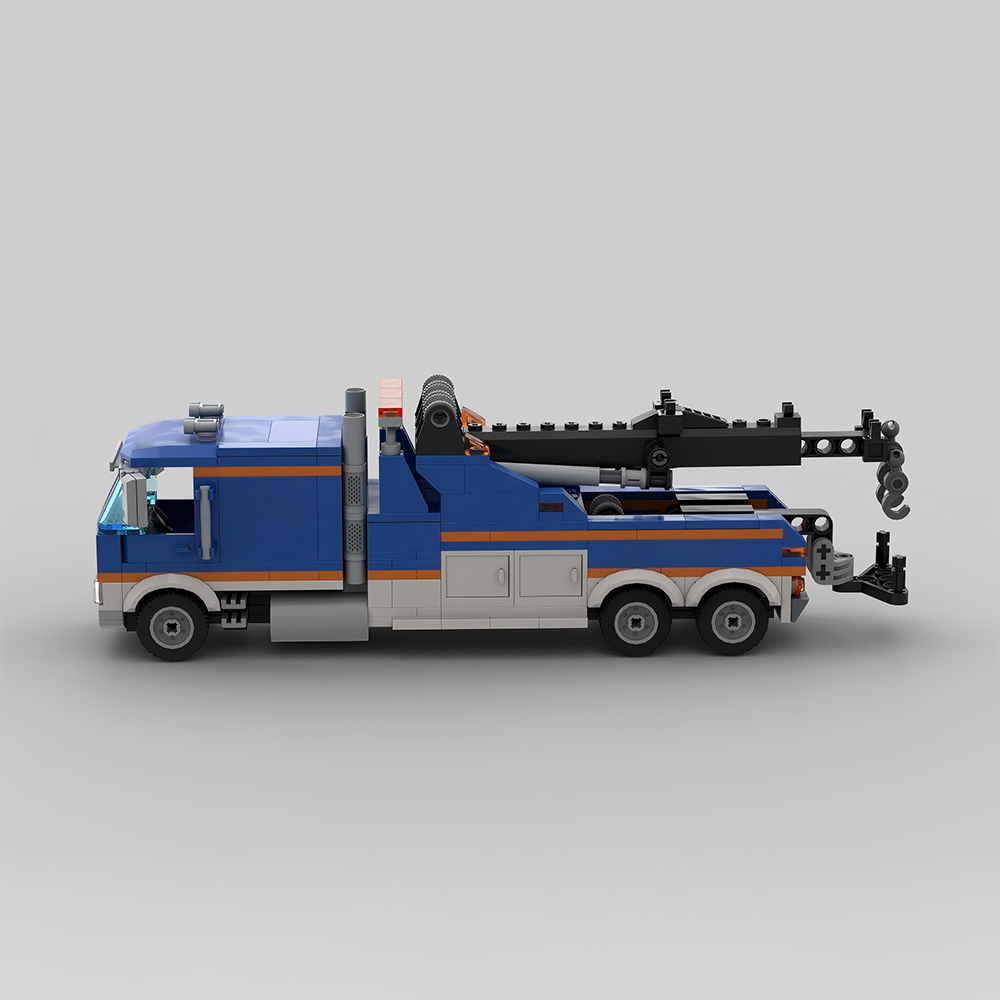 Blok Bangunan Model Trailer De - Lego Set Creator ulasan dan harga