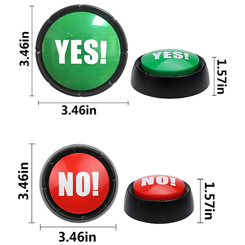 2Pcs Tombol Buzzer Ya Tidak de - Party Games Easter For Family ulasan dan harga